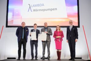 Read more about the article Staatspreis für Innovation in der Kategorie „VERENA“ für LAMBDA Wärmepumpen